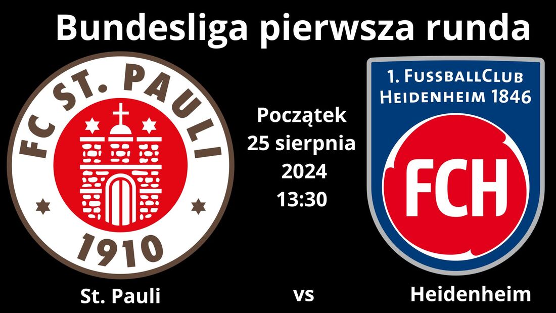 Mecz pomiędzy St. Pauli a Heidenheim