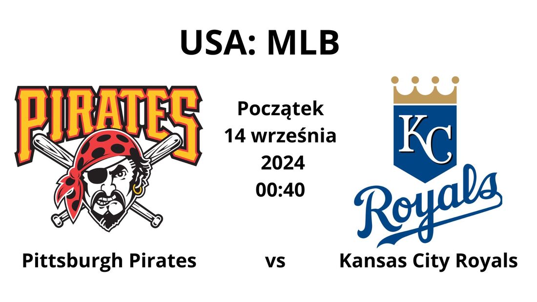 Mecz Pittsburgh Pirates - Kansas City Royals