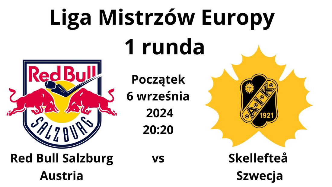 Mecz Red Bull Salzburg – Skellefteå