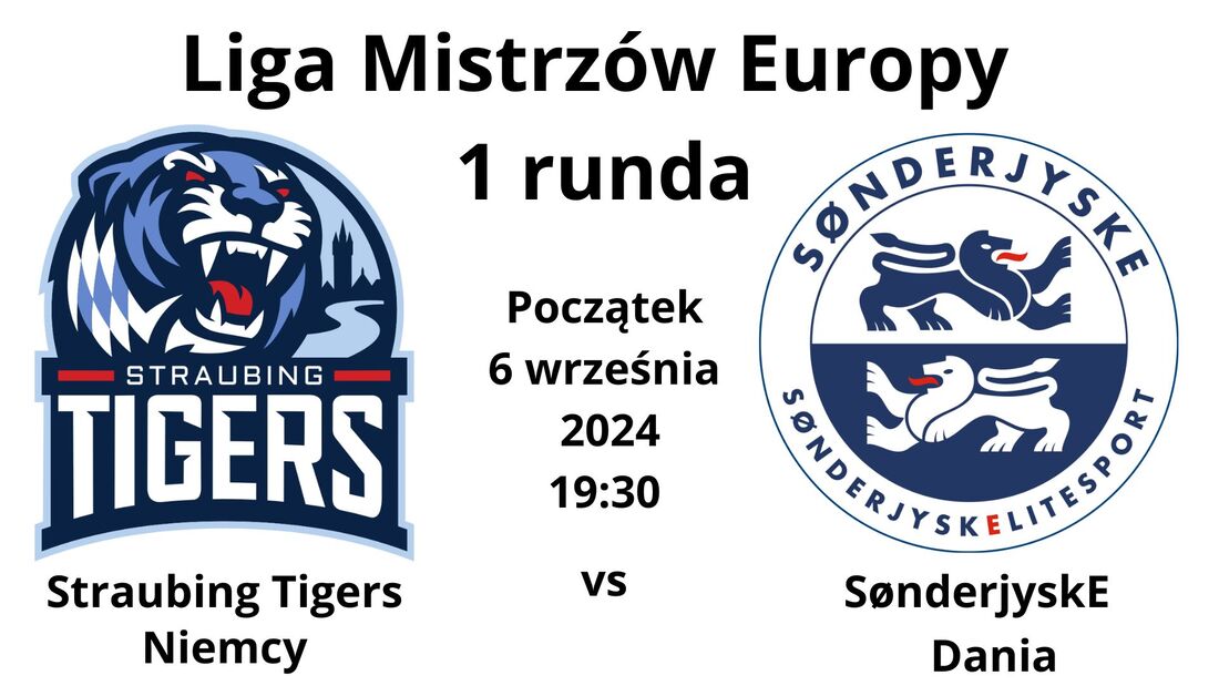 Mecz Straubing Tigers - SønderjyskE